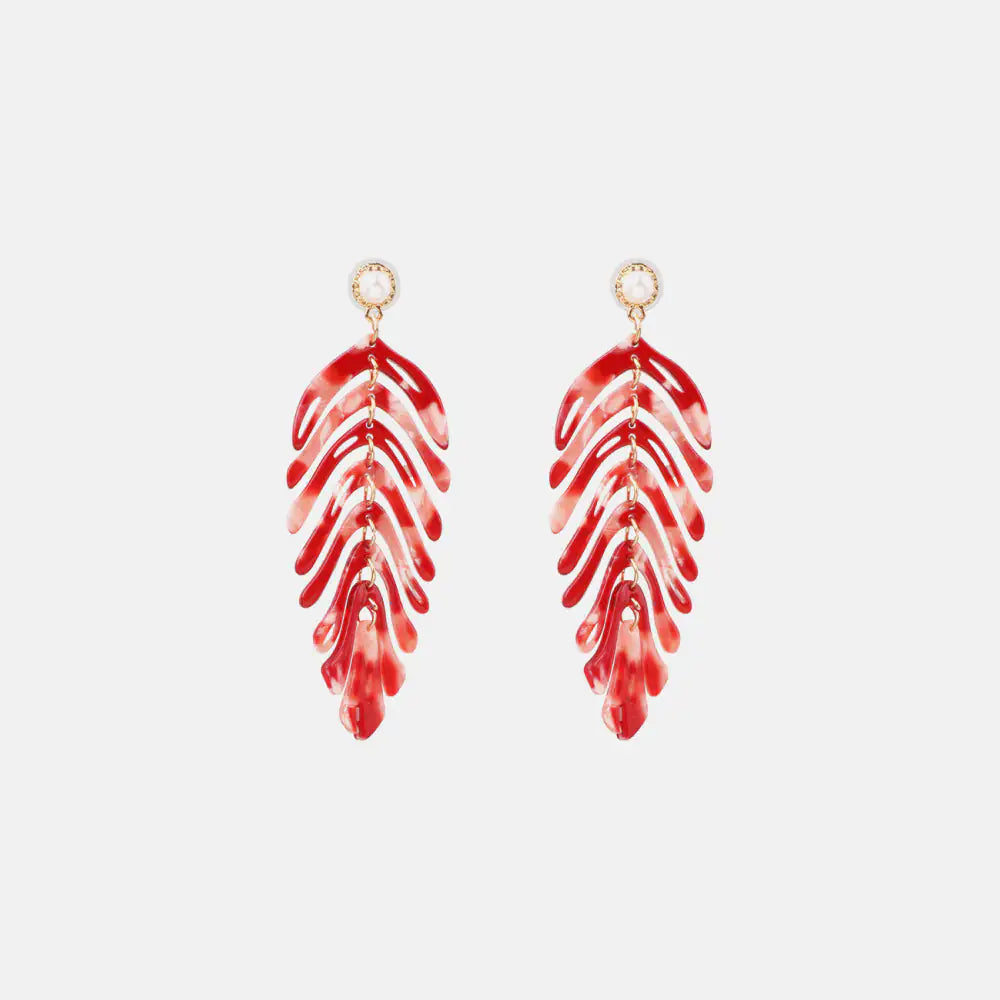 Leaf Dangle Earrings